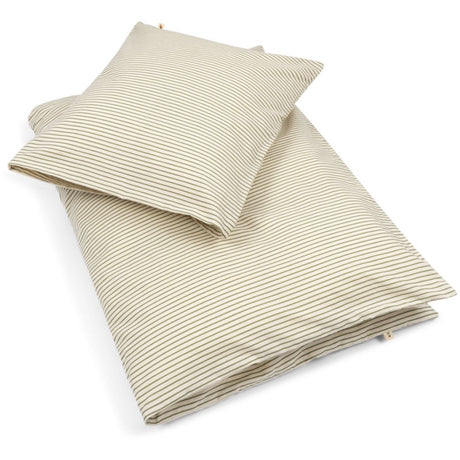 Konges Sløjd Tea Stripe Strands Havet Sengetøj GOTS