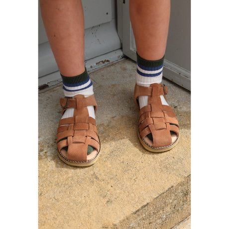 Konges Sløjd Multi Stribe 2 Pack Rib Strømper