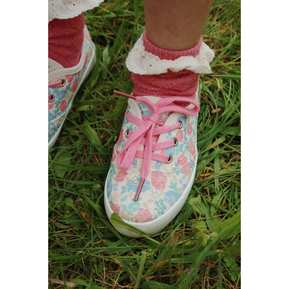 Konges Sløjd Pink Mix 2 Pak Pointelle Strømper