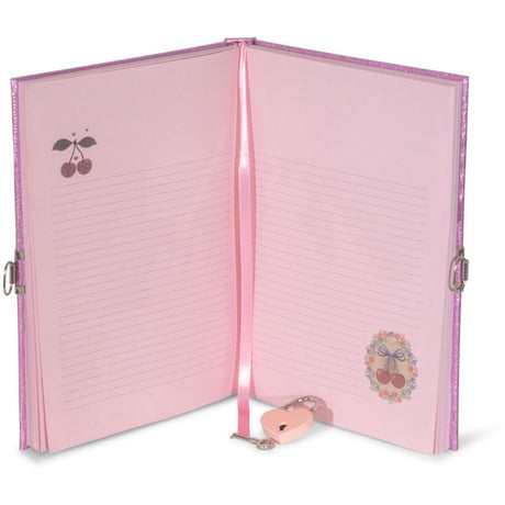 Konges Sløjd Cherry Glitter My Little Dagbog Fsc