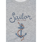Konges Sløjd Grey Melange Lou Sweatshirt Ocs