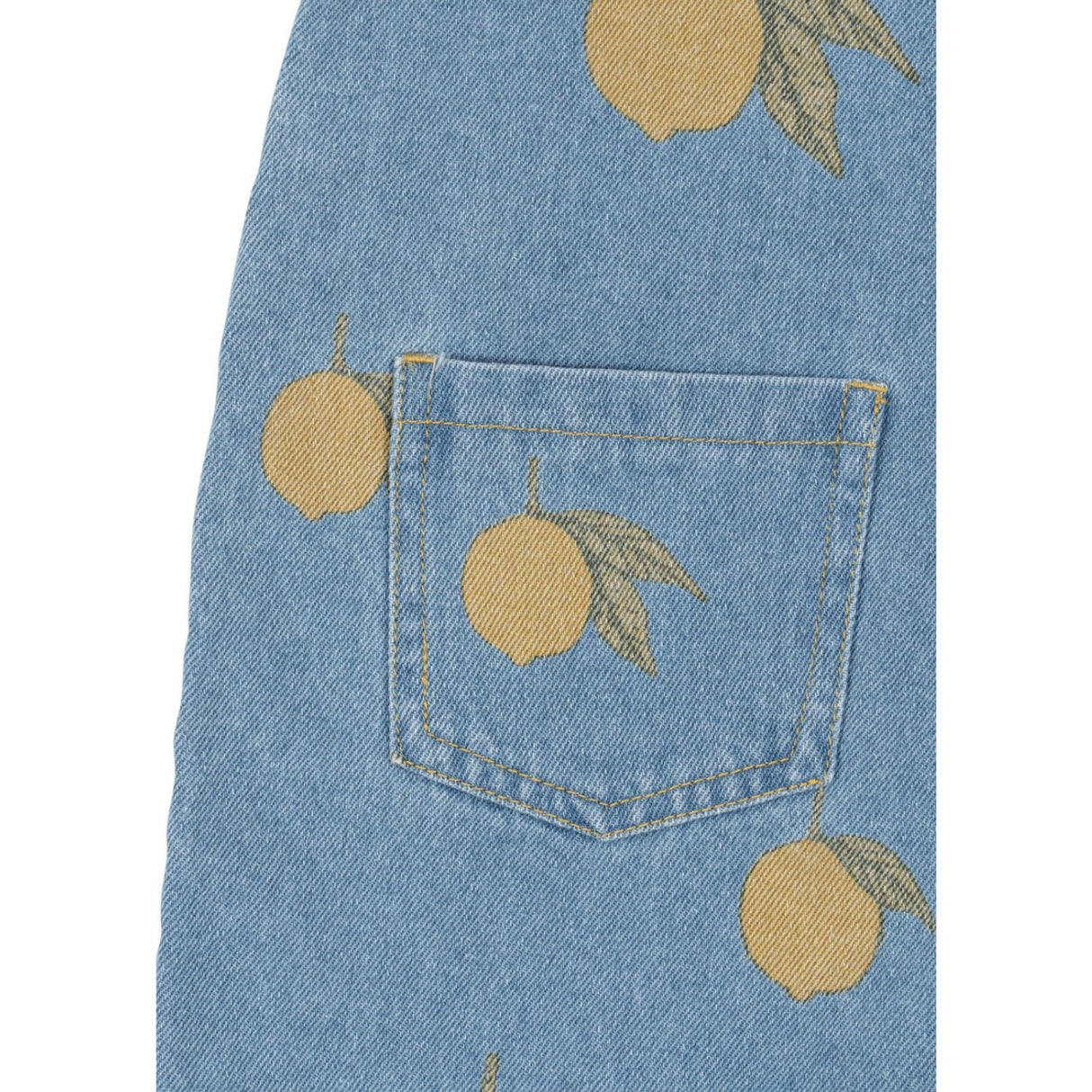 Konges Sløjd Lemon Denim Magot Smækbukser GOTS