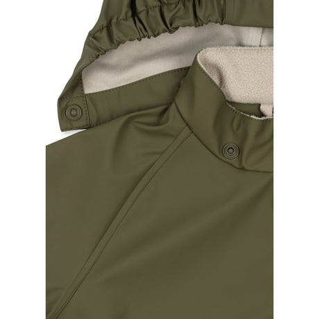 Konges Sløjd Burnt Olive Plainy Regnsæt