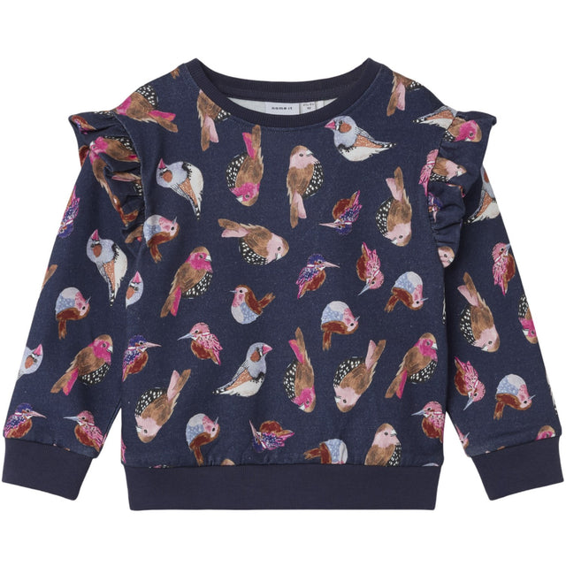 Name It Peacoat Niasigne Regular Heavy Jersey Bluse