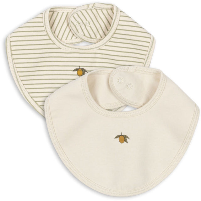 Konges Sløjd Tea Stripe Basic 2 Pak Hagesmæk