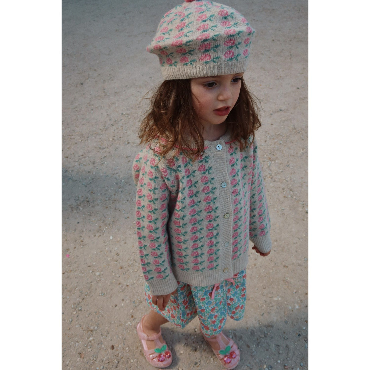 Konges Sløjd Rose Belou Strik Beret