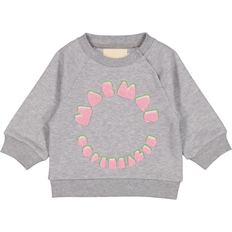 MarMar Double Jersey Pink Logo Theos B Sweatshirt