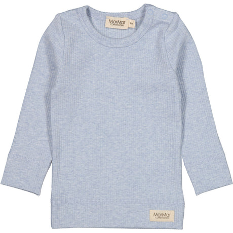 MarMar Modal Melange Fresh Air Melange Plain Bluse