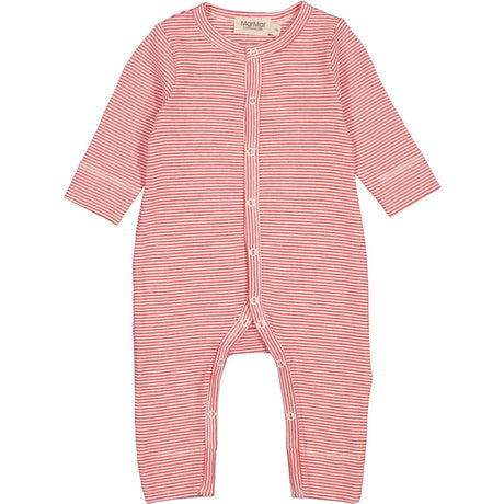 MarMar Modal Fine Rib Red Stripe Rukana Heldragt