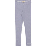 MarMar Modal Fine Rib Blue Stripe Leggings