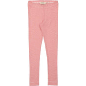 MarMar Modal Fine Rib Red Stripe Leggings