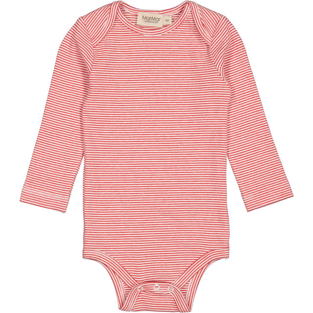 MarMar Modal Fine Rib Red Stripe Ben Body
