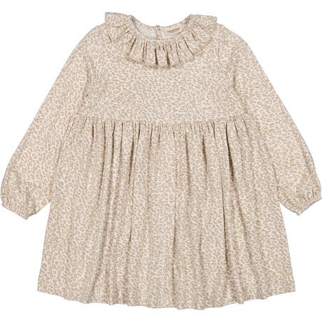 MarMar Leopard Beige Leo Diora Flæse Kjole