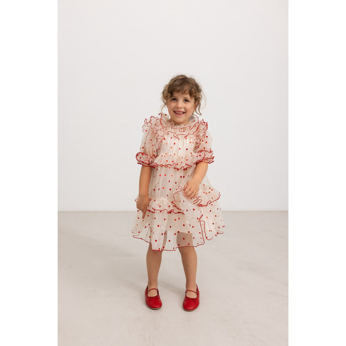 MarMar Tulle Poppy Dots Dakira Kjole