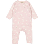 MarMar New Born Modal Smooth Print Rose Moomin Rulo Romper