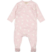 MarMar New Born Modal Smooth Print Rose Moomin Rubello Romper