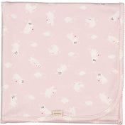 MarMar New Born Modal Smooth Print Rose Moomin Alida Babytæppe