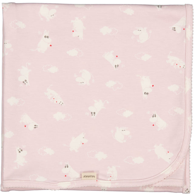 MarMar New Born Modal Smooth Print Rose Moomin Alida Babytæppe
