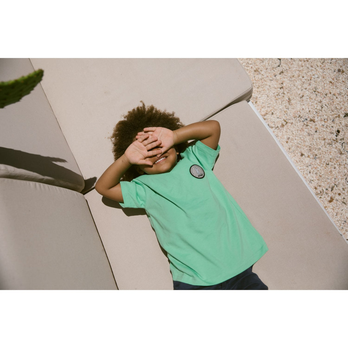 MarMar Cotton Jersey Moomin Patch Tad T-shirt