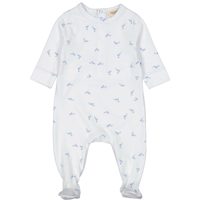 MarMar New Born Modal Smooth Print Dolphin Riova Heldragt