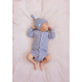 MarMar New Born Modal Fine Rib Blue Stripe Aiki Hue