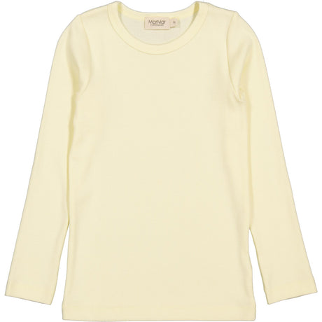 MarMar Modal Fine Rib Limonade Tani Bluse