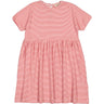 MarMar Modal Fine Rib Red Stripe Dioa Kjole