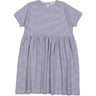 MarMar Modal Fine Rib Blue Stripe Dioa Kjole