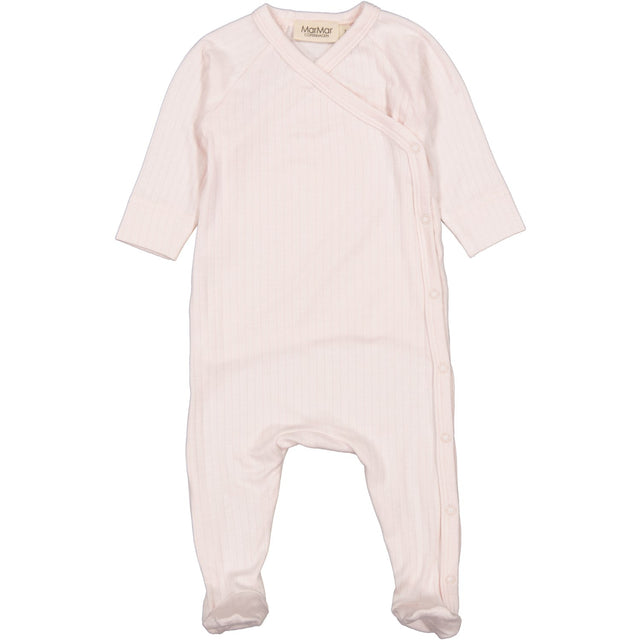 MarMar New Born Micro Modal Rose Meringue Rubello Romper