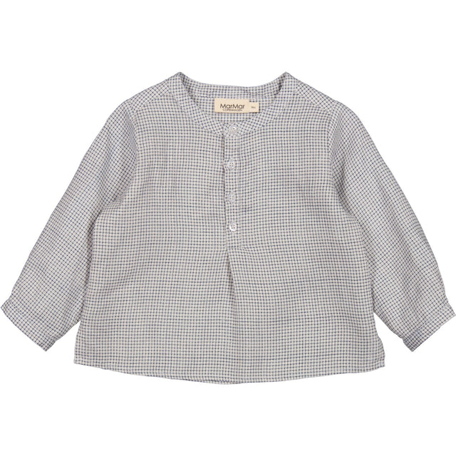 MarMar Linen Mini Check Totoro Skjorte
