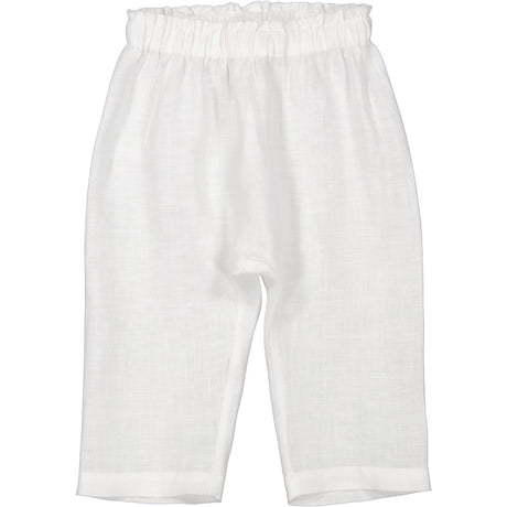 MarMar Linen White Panu L Bukser
