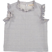 MarMar Linen Mini Check Tirra Top