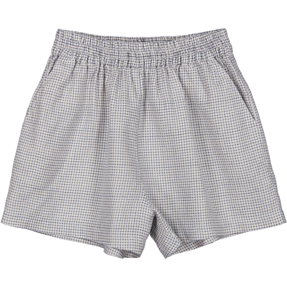 MarMar Linen Mini Check Pina Shorts