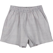 MarMar Linen Mini Check Pina Shorts