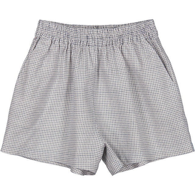 MarMar Linen Mini Check Pina Shorts