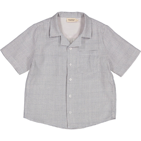 MarMar Linen Mini Check Tage Skjorte