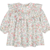 MarMar Poplin Summer Bloom Delsa LS Kjole