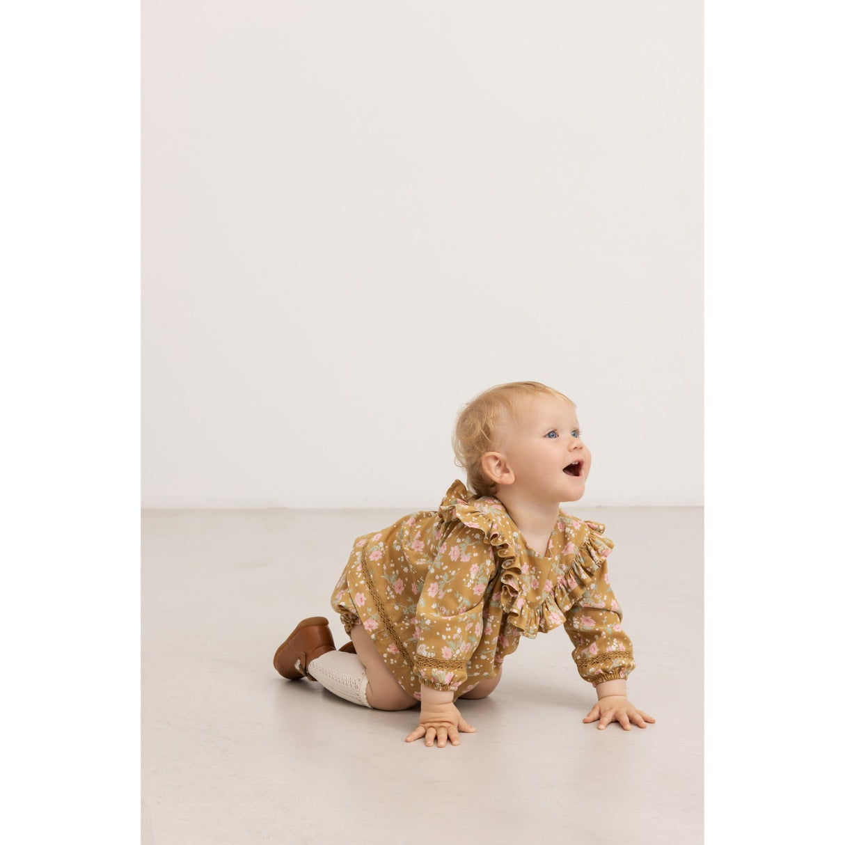 MarMar Viscose Print Summer Flower Tulette Skjorte