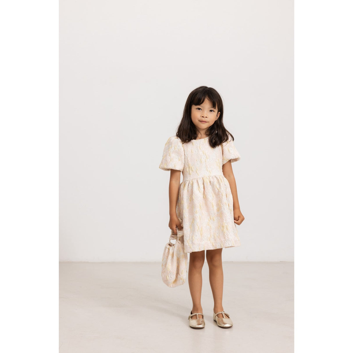 MarMar Party Jacquard Limonade Jacquard Diondra Kjole