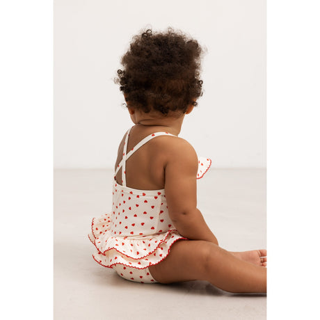 MarMar Swim Print Happy Hearts Swinnie Badedragt