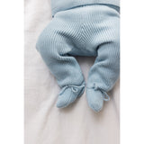 MarMar New Born Cotton Knit Full Clear Sky Pira Strik Bukser