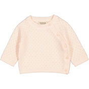 MarMar New Born Cotton Knit Links-Links Soft Rosa Toll Strik