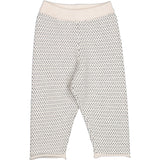 MarMar Cotton Knit Mini Pattern Light Sand Mix Pow Strik Bukser