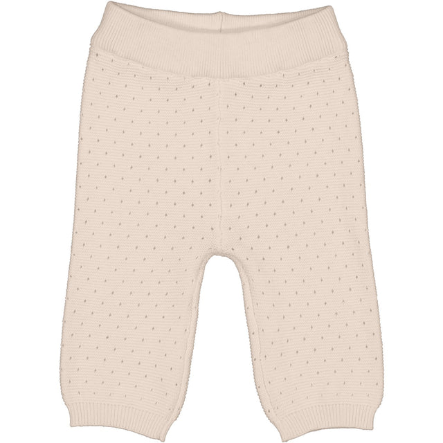 MarMar New Born Cotton Knit Links-Links Sand Castle Pira Strik Bukser
