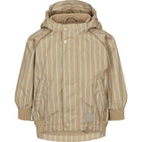 MarMar Tech. Summer Outerwear Sea Forest Stripe Olio Jakke Outerwear