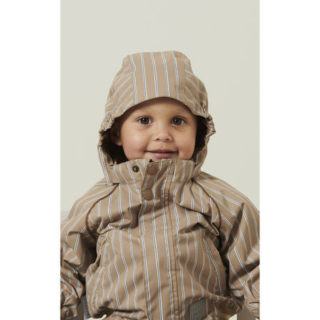 MarMar Tech. Summer Outerwear Sea Forest Stripe Olio Jakke Outerwear