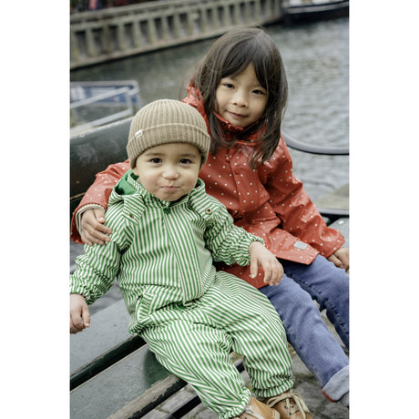MarMar Rainwear Green Stripes Orion Dragt Outerwear