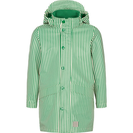 MarMar Rainwear Green Stripes October Jakke Outerwear