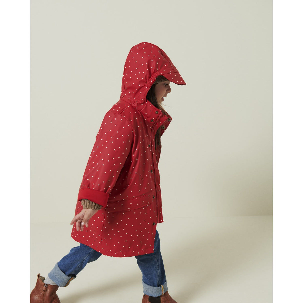 MarMar Rainwear Red Dew Dot October Jakke Outerwear