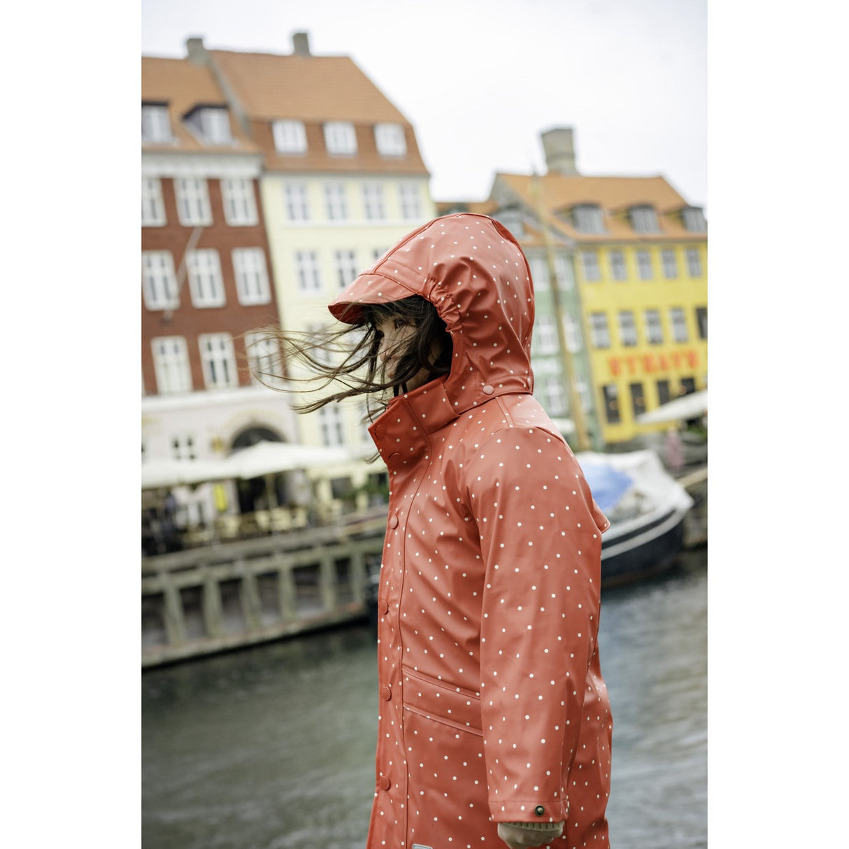 MarMar Rainwear Red Dew Dot October Jakke Outerwear